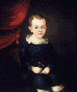 skagen museum Portrait of a Child of the Harmon Family oil painting reproduction